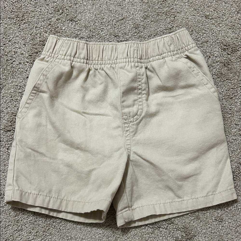 Garanimals Elastic Waist Khaki Shorts - Light Beige